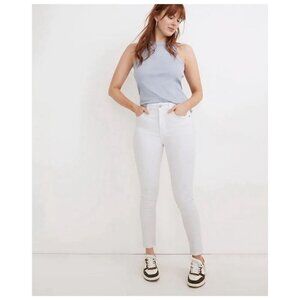 Madewell White Curvy High Rise Skinny  Women's Jeans Size 27P